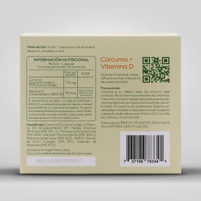 Cúrcuma + Vitamina D3